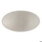 Hickory Hardware Luna Collection Knob Oval 1-5/8 Inch x 15/16 Inch Satin Nickel Finish P3446-SN - alternate 3